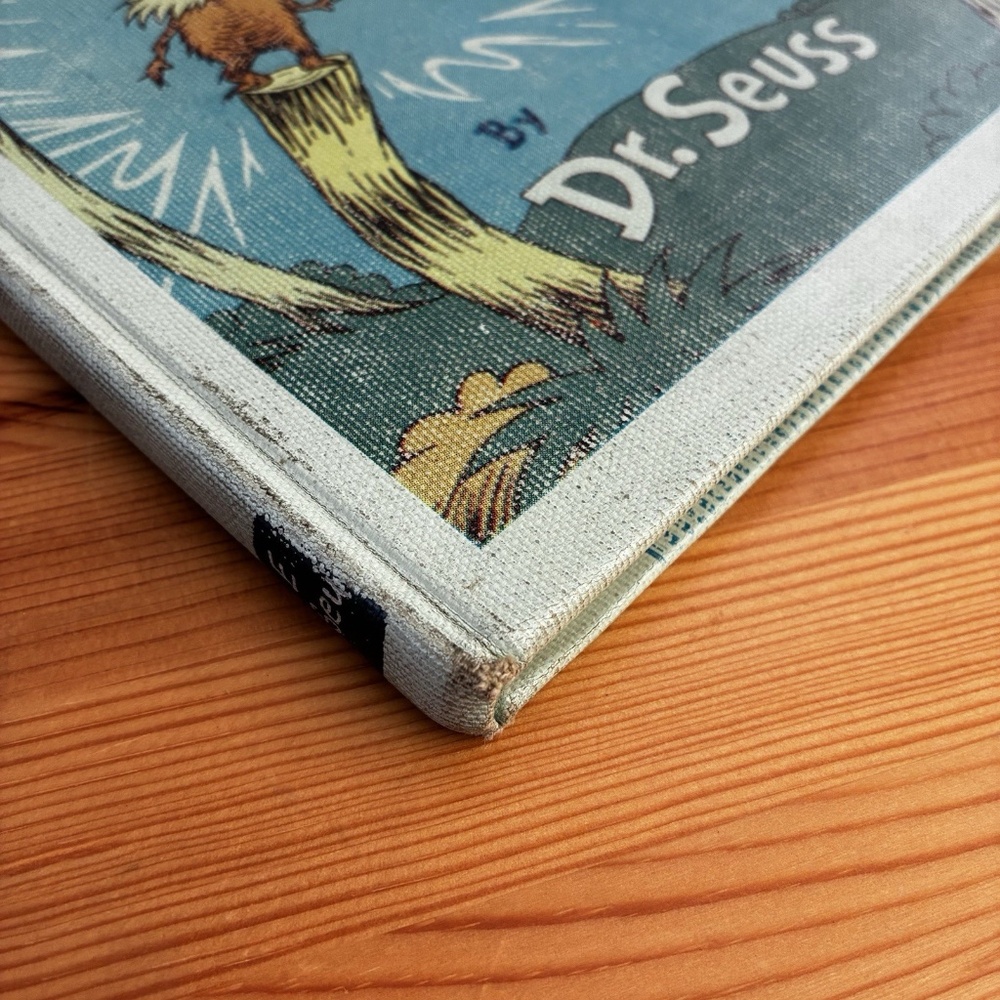 Dr. Seuss Collectible The Lorax 1971 First Library Edition Lake Erie - Picture 11 of 16